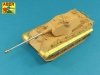Aber 48L-36 KwK 43/2 L/71 8.8cm barrel (one piece) for King Tiger tank with Porsche turret 1/48